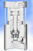 line pressure to open, Air operated shutoff valves for acid and other nasty stuff