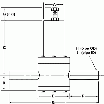 ZSP系列插口接头尺寸图